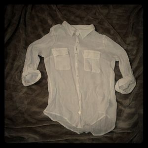 Sheere White blouse